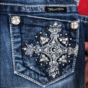 Miss Me kids jeans. Bootcut size 8